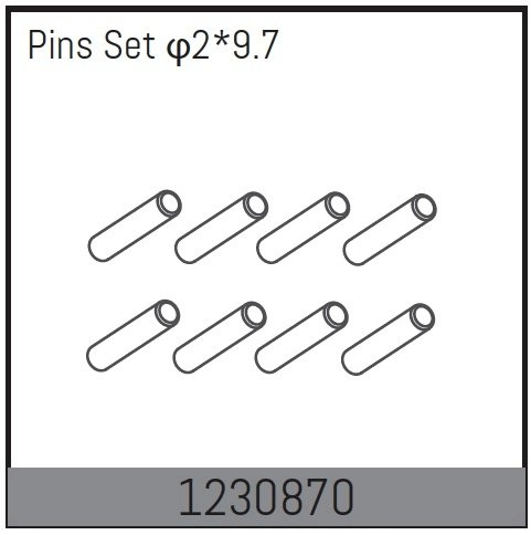 1230870 – Sada pinov 2×9,7 (10)