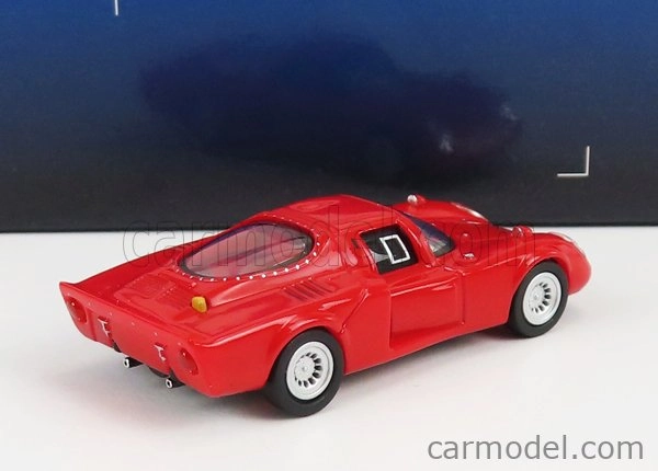 Ricko Alfa romeo 33.2 N 0 Press Daytona 1968 1:87 Red
