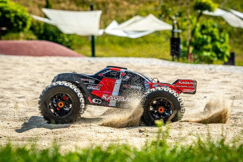 KAGAMA XP 6S – 1/8 Monster Truck 4WD bez elektroniky, červená