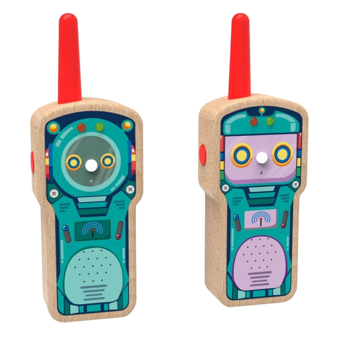 2Kids Toys Dřevěné dětské vysílačky Robot