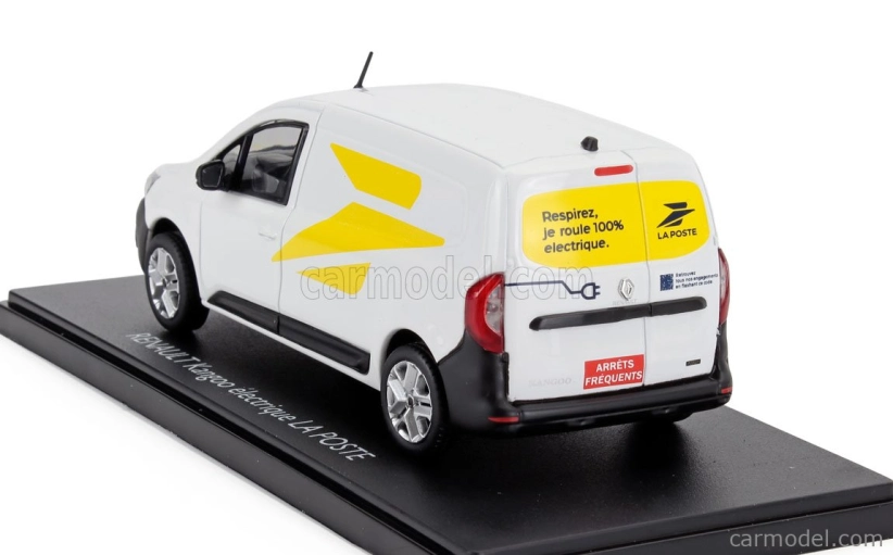 Eligor Renault Kangoo Electric La Poste 2020 1:43 Bílá Žlutá