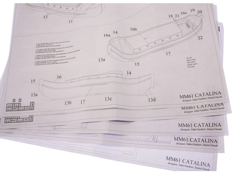 MINI MAMOLI Catalina 1:64 kit