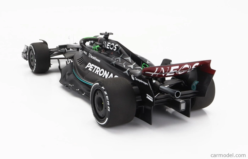 Minichamps Mercedes gp F1 W14 Team Mercedes-amg Petronas Formula One N 63 Season 2023 George Russell 1:18 Matt Black