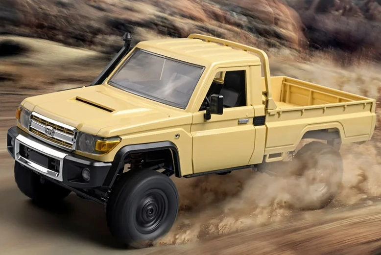 RC auto Land Cruiser Toyota, béžová