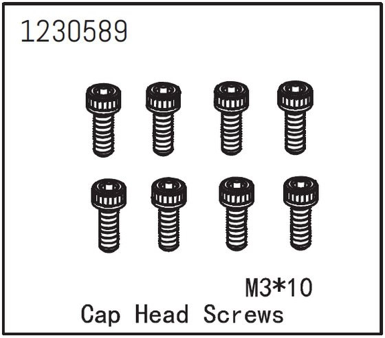 Cap Head Screw M3*10 (8)