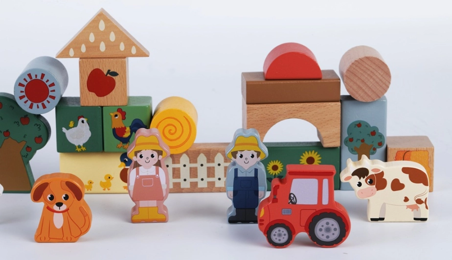2Kids Toys Kostky Život na farmě 36 ks