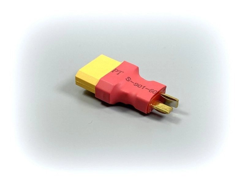 Redukcia T-Dean samec – XT90 (dutiny)
