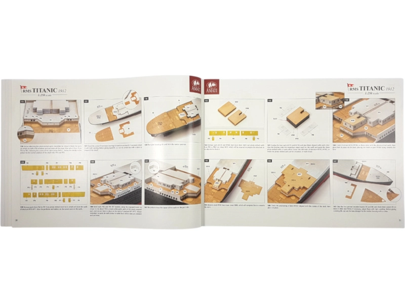 AMATI R.M.S. Titanic 1:250 kit (verze 2025)