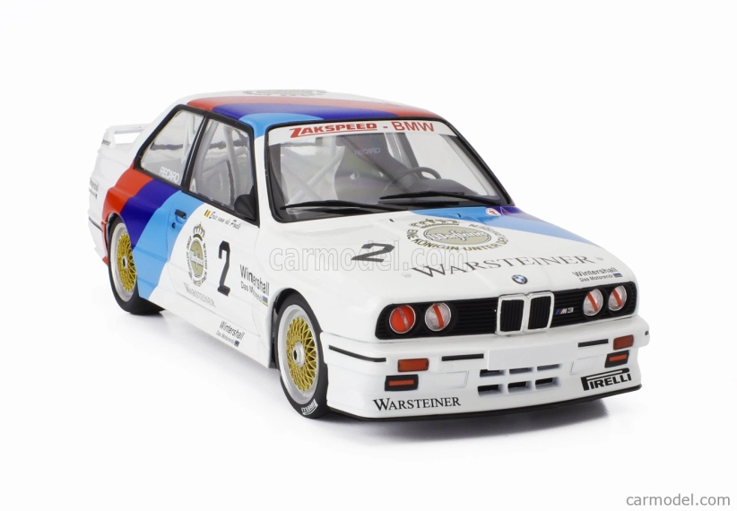 Werk83 BMW 3-series M3 (e30) Team Zakspeed Bmw N 2 Champion Dtm Season 1987 Eric Van De Poele 1:18 Bílá Modrá Červená