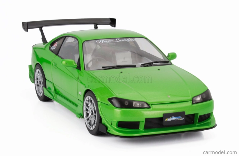 Solido Nissan Silvia (s15) Coupe Spec-r Aero 1999 1:18 Green Met