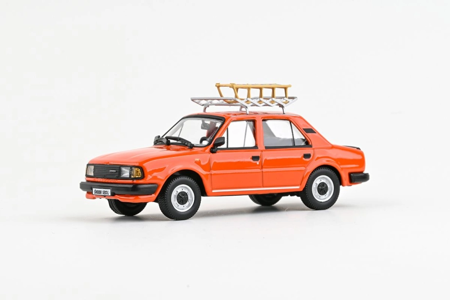 Abrex Škoda 120L (1984) 1:43 - Oranžová Brilantní