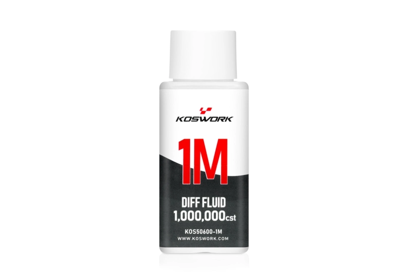 1000000cst Silikónový diferenciálny olej (70 ml)