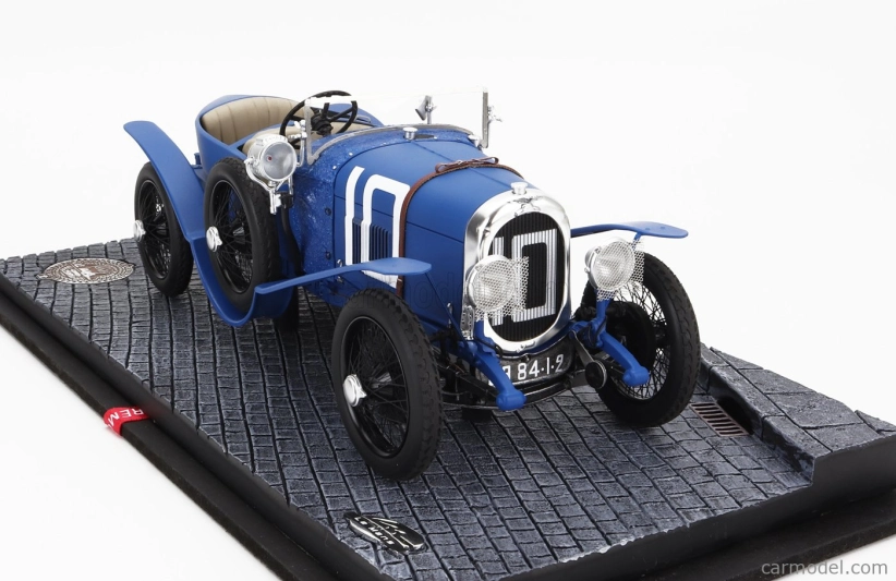Pantheon Chenard & walcker Type U3 15cv Sport 3.0l S4 Team Chenard-walcker Sa N 10 2nd 24h Le Mans 1923 Raoul Bachmann - Christian Dauvergne 1:18 Světle Modrá