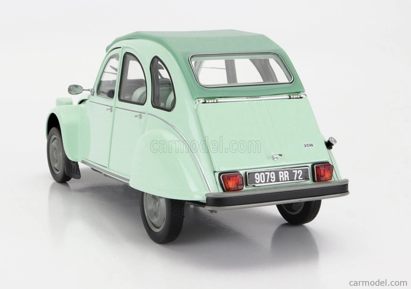 Citroën 2CV 6 Club 1982 – NOREV 1/18 – Jade Green – Miniature Iconique Citroën 2CV 6 Club 1982 – NOREV 1/18 – Jade Green – Miniature Iconique