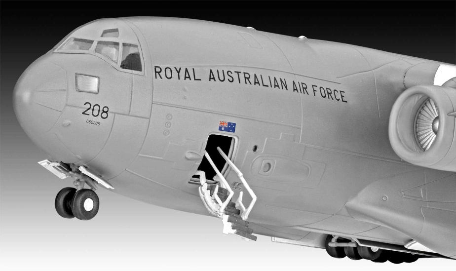 Plastic ModelKit letadlo 03747 - Boeing C-17A Globemaster III (1:144)