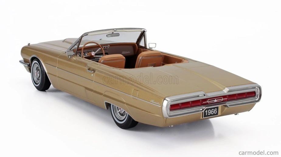 Kk-scale Ford usa Thunderbird Cabriolet Open 1966 1:18 Gold