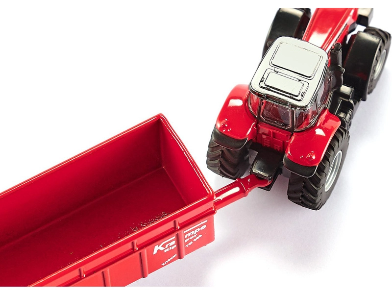 SIKU Farmer – Massey Ferguson traktor s prívesom 1:87