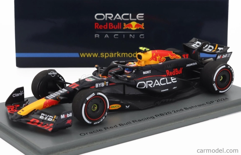 Spark-model Red bull F1 Rb20 Team Oracle Red Bull Racing N 11 2nd