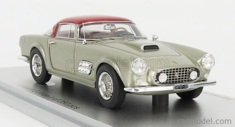 Kess-model Ferrari 410 Superamerica 2s Sn0717sa 1957 1:43 Silver Red Met