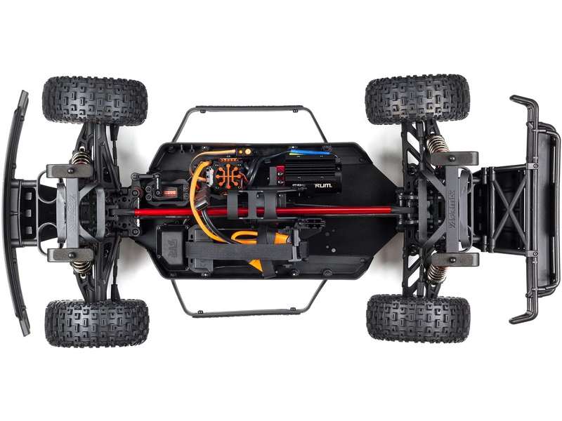 RC auto Arrma Mojave 6S BLX 1:7 4WD RTR, červená