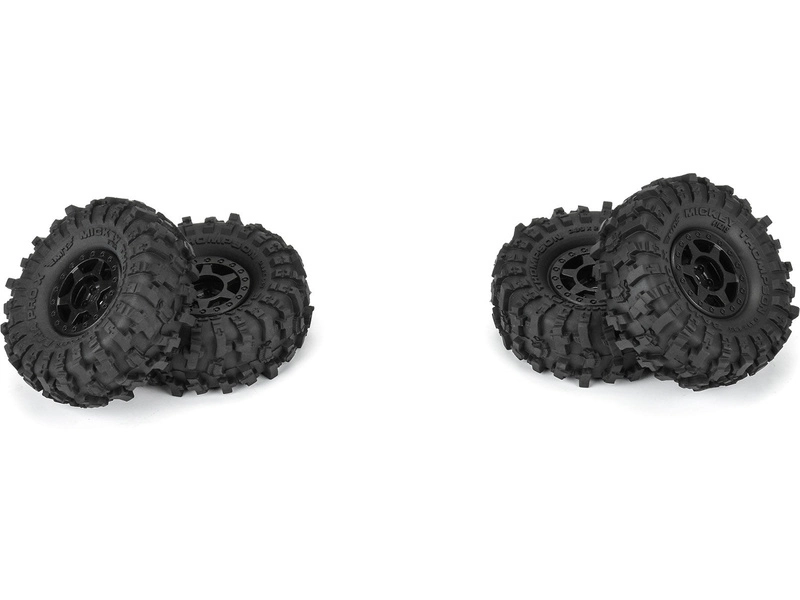 Pro-Line kolo 1.0", pneu MT Baja Pro X, disk H7 (4)