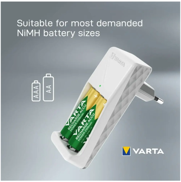 Nabíjačka VARTA Mini bez batérií
