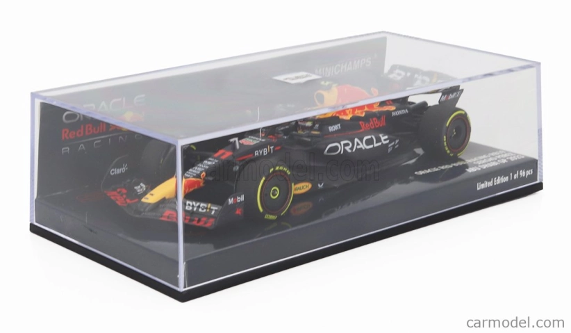 Minichamps Red bull F1 Rb19 Team Oracle Red Bull Racing N 11 4. Abu Dhabi GP 2023 Sergio Perez 1:43 Matt Blue