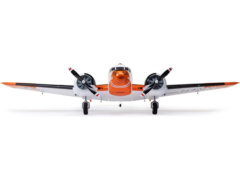 E-flite Beechcraft D18/RC-45J 1.5m BNF Basic AS3X+ SAFE Select