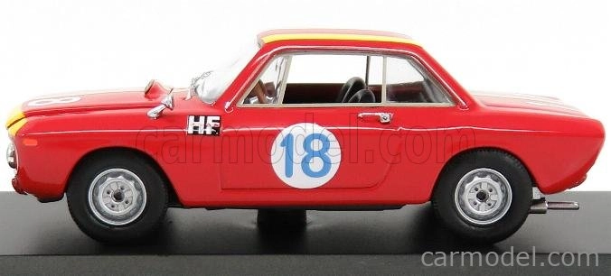 Best-model Lancia Fulvia Coupe 1.3 Hf N 18 1:43, červená