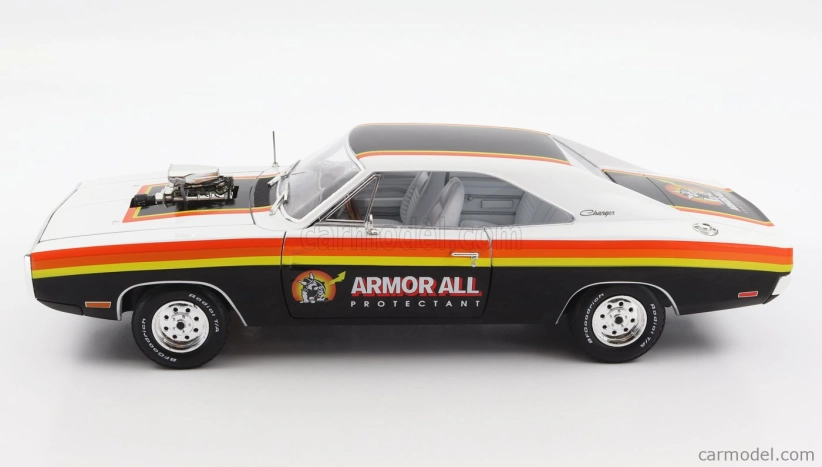 Greenlight Dodge Charger Coupe 1970 1:18 Bílá Černá Červená Žlutá