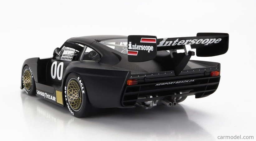 Werk83 Porsche 935 K4 Turbo Team Interscope Racing N 00 Imsa 1981 D.ongais 1:18 Matt Black