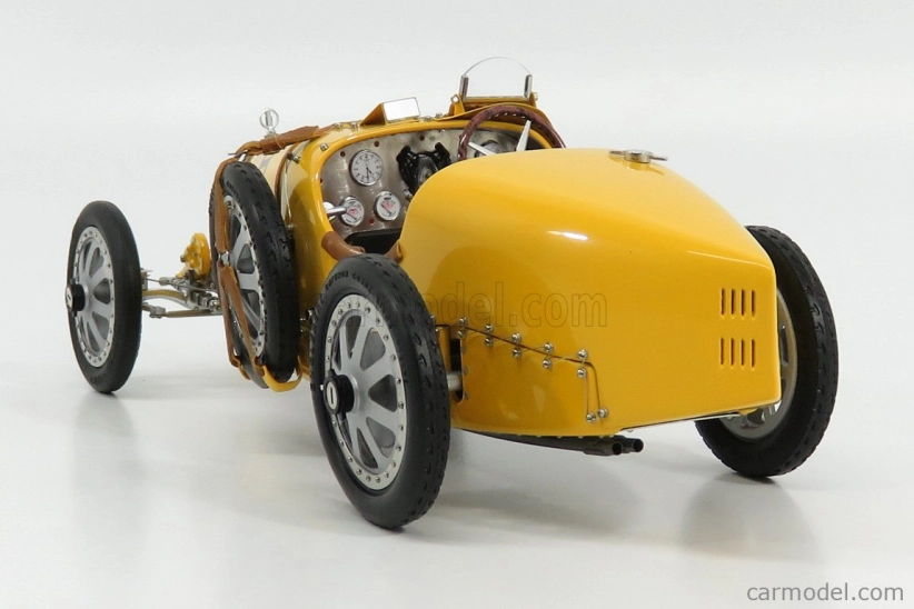 Cmc Bugatti T35 N 58 With Driver Figure 1924 1:18 Žlutá
