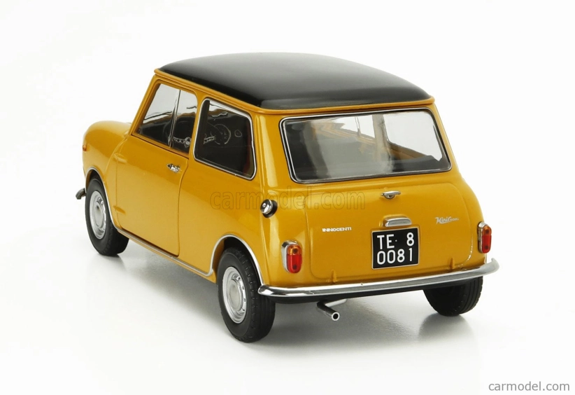 Mitica-diecast Innocenti Mini Cooper Mk1 1966 1:18 Ochra Black
