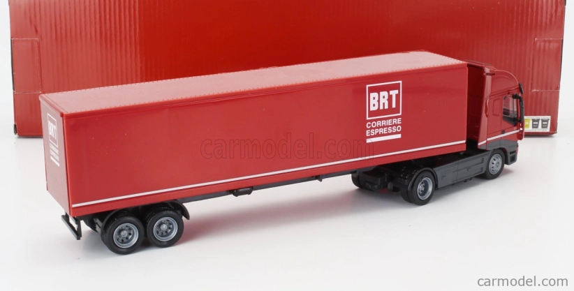 Newray Iveco fiat Stralis 540 Truck Cassonato Brt Bartolini Corriere Espresso 2009 1:43 Red