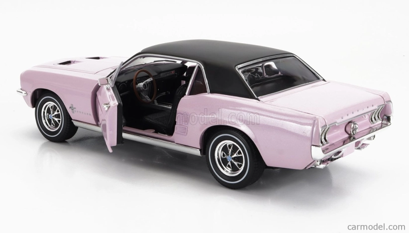 Greenlight Ford usa Mustang Coupe 1968 - The She Country Mustang 1:18 Ružová čierna