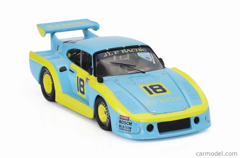 Ixo-models Porsche 935 930 K3 3.0l F6 Turbo Team Jlp Racing N 18 3. 6h Silverstone 1980 John Paul - Brian Redman 1:43 Svetlo modrá žltá