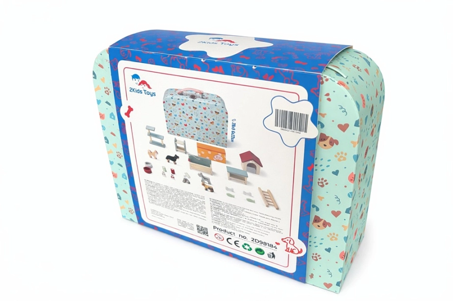 2Kids Toys Domček pre maznáčikov v kufríku