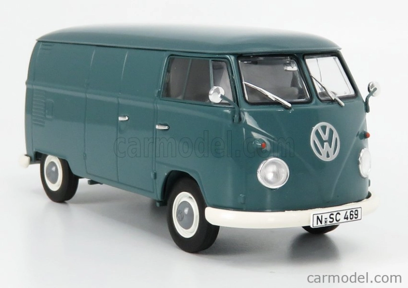 Schuco Volkswagen T1b Type 2 Van Kastenwagen 1962 1:32 Modrá