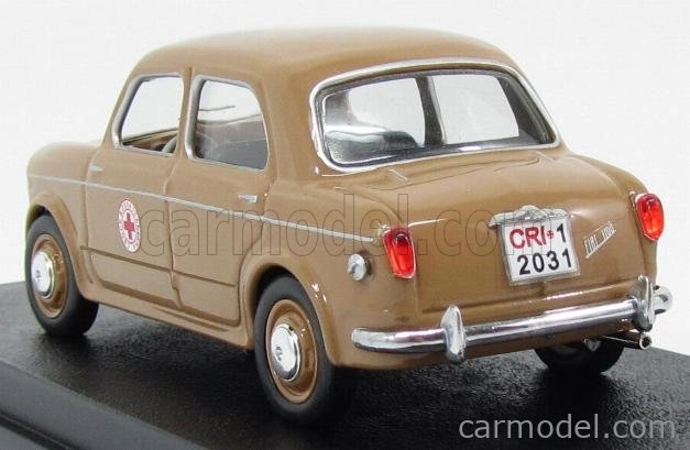Rio-modely Fiat 1100/103 Croce Rossa Italiana C.r.i. Ambulanza 1956 1:43 Cream