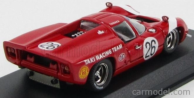 Najlepší model Lola T70 Coupe N 26 Gp Giappone 1968 K.tanaka 1:43 Červená biela