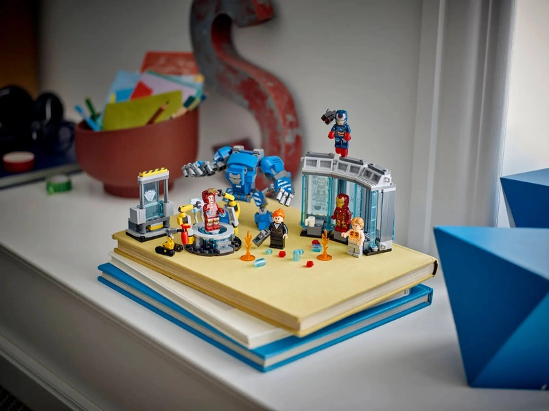 LEGO Marvel - Iron Man a jeho laboratórium: zbrojnica