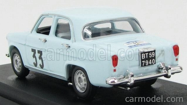 Rio-models Alfa romeo Giulietta 1958 Rally Tour De France N 33 1:43 Světle Modrá