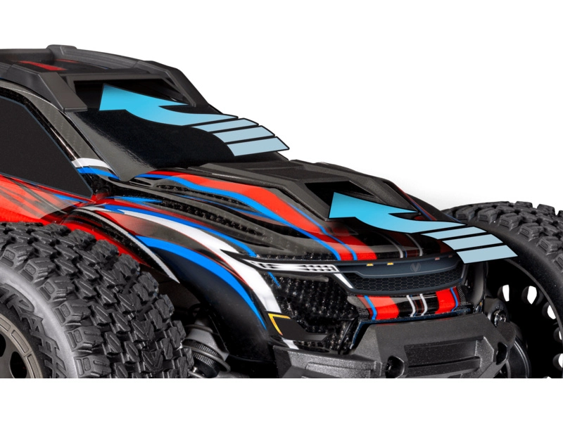 RC auto Traxxas Mini XRT 1:12 VXL-3s 4WD RTR, modrá