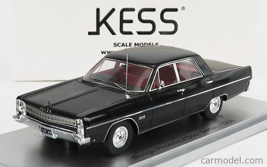 Kess-model Dodge Phoenix 4-door Sedan 1968 1:43 Black
