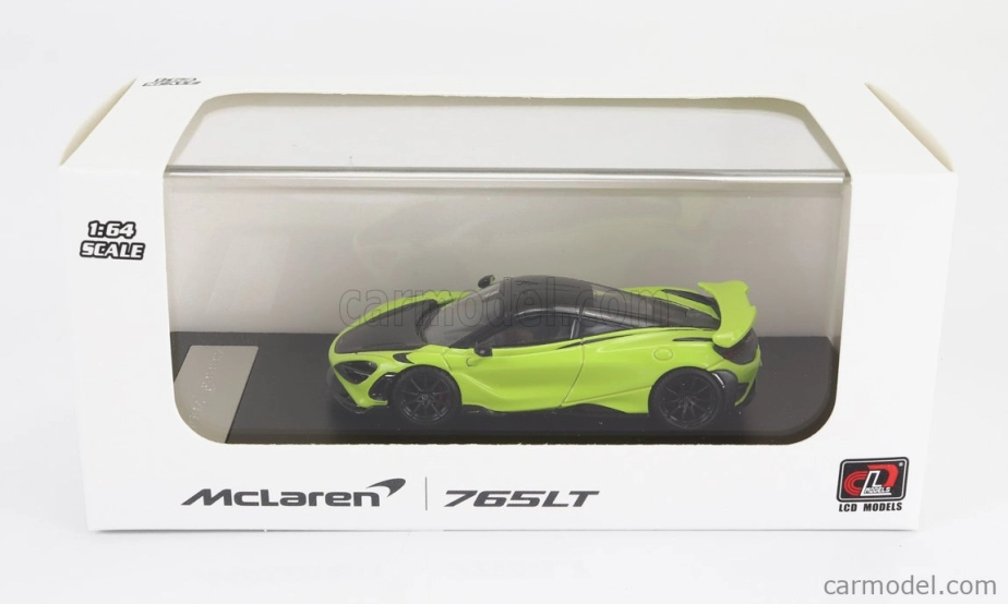 Lcd-model Mclaren 765lt 2020 1:64 Hořčicově Žlutá