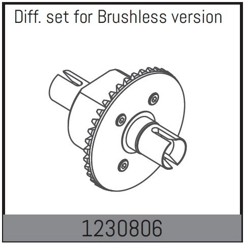 1230806 - Differential front/rear BL-version