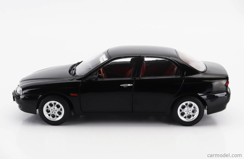 Mitica-diecast Alfa romeo 156 2.5 V6 24v 1997 – Red Interior 1:18 Black 601 Nero