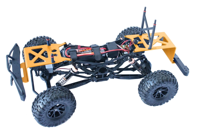 RC auto DF-4J XXL CRAWLER 2020, oranžový