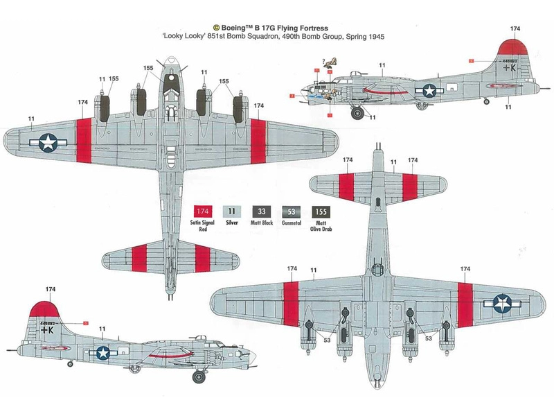 Airfix Boeing B17G Flying Fortress (1:72)