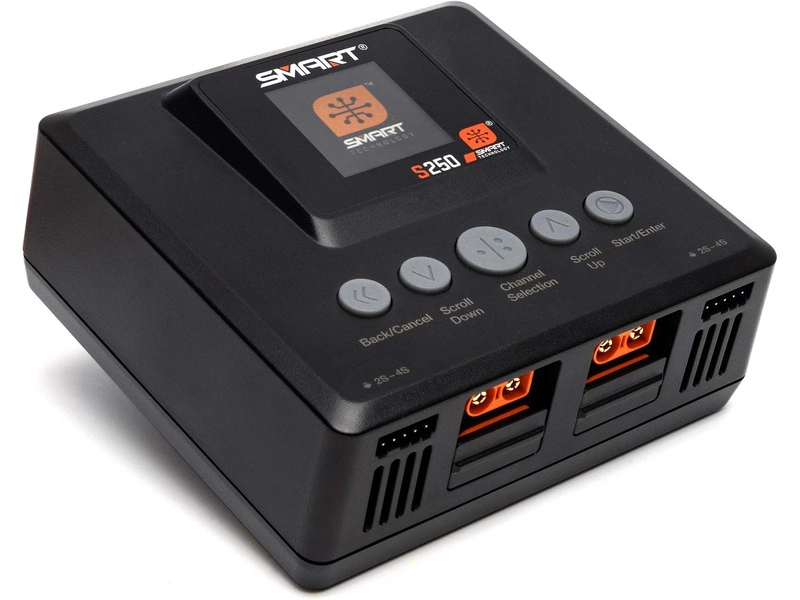 Spektrum Smart Powerstage G2 Air 4S 2200mAh IC3 2x, nabíjačka S250